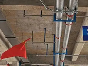 岚县管廊支架的安装方法